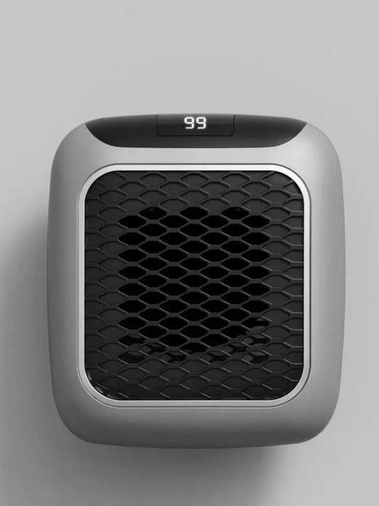 Gray Mini Wall Mount Heater