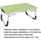 Folding camping table, short folding camping table, small portable camping table, aluminum alloy, ultra-light, compact, thickened camping table