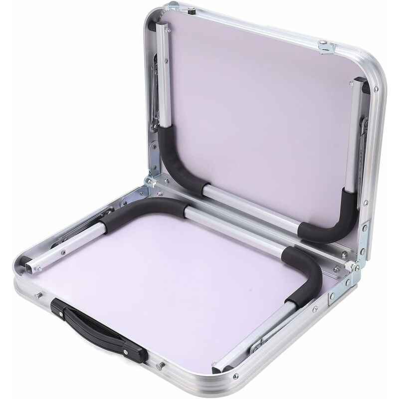 Folding camping table, short folding camping table, small portable camping table, aluminum alloy, ultra-light, compact, thickened camping table