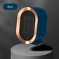 Bathroom Fan Heater Mini Space Heater Portable Ceramic Fan Heater Quiet Electric Mobile Electric Heaters for Home and Small Office 1200W, De