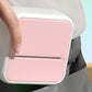 Mini Sticker Printer Portable Bluetooth Thermal Printer for Photo Notes Gift - Pink