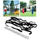 Outdoor Camping Lanyard Hanger with 19 Loops Campsite Storage Strap for Hanging Camping Equipment