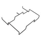 Camping Trash Rack Thickened Iron Rust Resistant Garbage Bag Holder for Home Kitchen Outdoor Camping Barbecue Picnic