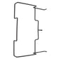 Camping Trash Rack Thickened Iron Rust Resistant Garbage Bag Holder for Home Kitchen Outdoor Camping Barbecue Picnic