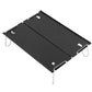 Folding Camping Table Outdoor Portable Aluminum Alloy Ultra Light Mini Folding Table Multifunction Camping Table Black