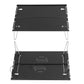 Folding Camping Table Outdoor Portable Aluminum Alloy Ultra Light Mini Folding Table Multifunction Camping Table Black
