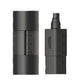 Multifunction Camping Spices Container Seasoning Bottle Spices Jar for Outdoor Camping BBQ with Leakproof Sealing Caps Black