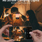 LED Camping Light, Rechargeable Camping Light for Tent with 6 Lighting Modes Waterproof for Camping Hiking
