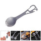 Camping Bottle Opener Spoon Portable Tool Fork Spoon Multi-use Camping Fork Outdoor Fork