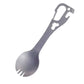 Camping Bottle Opener Spoon Portable Tool Fork Spoon Multi-use Camping Fork Outdoor Fork