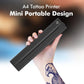 Portable A4 Thermal Printer with Bluetooth Wireless Connectivity, Inkless Printing for Home, Office, and Tattoo Transfer Use on Paper and Various Media (Black)
