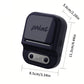 Portable Inkless Thermal Label Printer with Bluetooth Connectivity, Compatible with 12-58mm Paper Widths for Home Organization, Office Filing, Retail Pricing, and Creative Labeling Projects (Green)