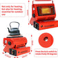 Portable Butane Gas Heater Cooker Camping Tent Outdoor Hiking Camper Survival AU