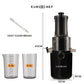 EUROCHEF Cold Press Slow Juicer Machine, Large Chute, 200W, Charcoal Grey