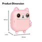GOMINIMO Instant Print Camera for Kids with Print Paper and 32GB TF Card (Cat)
