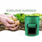 NOVEDEN 5 Packs 10 Gallon Plant Grow Bags with Window Flap (Dark Green)