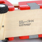 Fire truck wooden 3 years + with ladder and firemen Fire engine Red