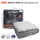 500GSM Alpaca Quilt with Cotton Japara Cover - King