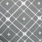 Artex Grey Stars Quilt Cover Set Queen
