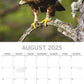 Country Wildlife - 2025 Square Wall Calendar Animals 16 Months Premium Planner