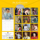 Pre-Raphaelites - 2025 Square Wall Calendar Arts 16 Months Premium Planner Gift