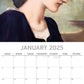 Pre-Raphaelites - 2025 Square Wall Calendar Arts 16 Months Premium Planner Gift