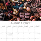Chocolate 2025 Square Wall Calendar Food 16-Month Christmas Premium Planner Gift