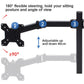 Adjustable Dual Monitor Stand for Desktop
