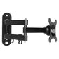 Universal Rotatable Retractable Monitor Wall Mount - 14-27 Inch