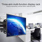Universal Rotatable Retractable Monitor Wall Mount - 14-27 Inch