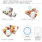 Wireless Waterproof Music Doorbell - 1 To 1 Battery Type - Black
