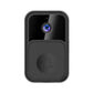 Wireless Smart Video Doorbell - 90 Degree Wide Angle - Black