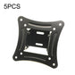 Universal Tv Monitor Stand - 5 Pcs Vertical Display Hanger - Simple & Compact - Black