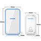 Wireless Digital Doorbell For Elderly - Home Smart - White