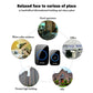 Wireless Waterproof Smart Doorbell - 2 Battery Options - Black