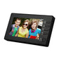 Smart Doorbell With 4.3 Tft Screen 3.0Mp Camera Night Vision Motion Detection And 32Gb Tf Card Support - Black