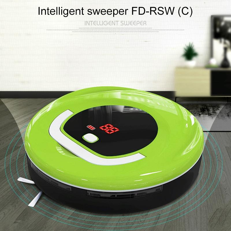Smart Household Sweeping Robot - Fd-rsw c - Green