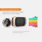 2.8 Lcd Screen Cat Eye Doorbell With Night Vision - Silver