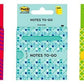 Post-It 100 Sheets 76mm X 76mm Notes-To-Go Office School Stationary - Assorted