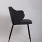 Set of 2 Dining Chairs in Graphite