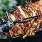 2pcs Rotisserie Spit Forks Roast Chicken Fork Kabob Skewer BBQ Spit Forks Gyro