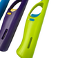 1x Clear Flexible Gas Lighter for BBQ Kitchen Cigarette w/ Safety Lock - Assorted Colours