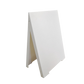 Double Side Sidewalk A-frame Sign Sandwich Board holds Graphic Plastic Panels