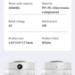 2000ML Large Capacity Humidifier with LED Display - Silent Cool Mist Air Humidifier for Home and Office