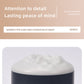 2PCS White Portable 350ML LED Desk Humidifier with Non-Wet Design - Silent Cool Mist for Home, Office, and Car