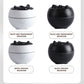 Volcanic Flame Aroma Diffuser (Black Crack Style)- 360ml Ultrasonic Humidifier with 7-Color LED Light and Adjustable Mist for Home and Office