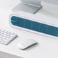 Blue Slim Desktop Rectangular Fan with Modern Design