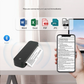 White A4 Portable Thermal Printer for Android/iOS - Compact and Wireless, Supports Paper Width <= 216mm