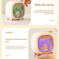 Pink USB Desktop Dual Mist Cute Humidifier with Essential Oil Diffuser, 500ml Large Capacity, Quiet Aromatherapy Machine for Bedroom and Office