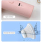 Blue Mini Portable Wireless Dust Vacuum Cleaner, Powerful and Long-Lasting Handheld Vacuum for Makeup Tables, Powder, and Dust